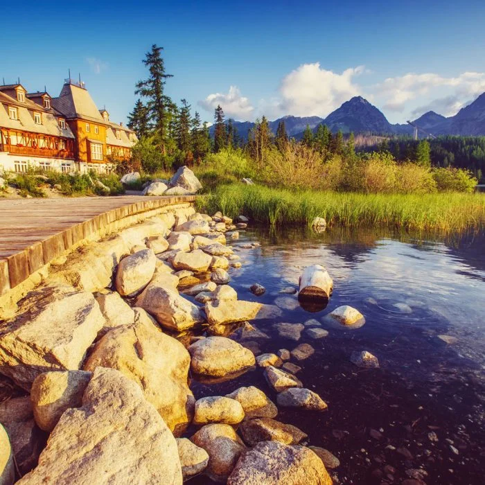 High Tatras Sunrise Lake Scenery