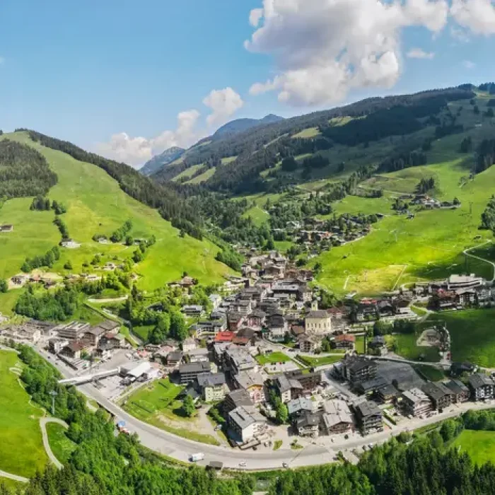 Saalbach Hinterglemm Summer Alpine View