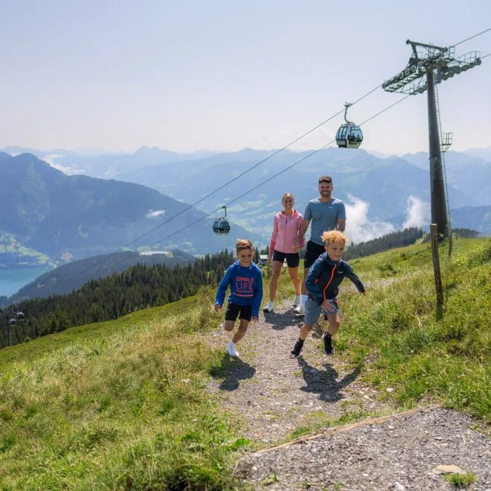 Zell am See Kaprun Hiking Trail View
